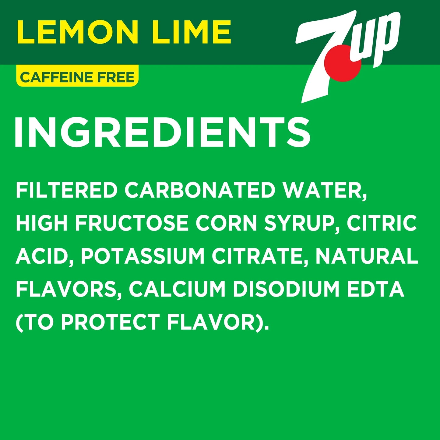 Lemon Lime Soda, 12 Fl Oz Cans, 12 Pack, Allergens Not Contained
