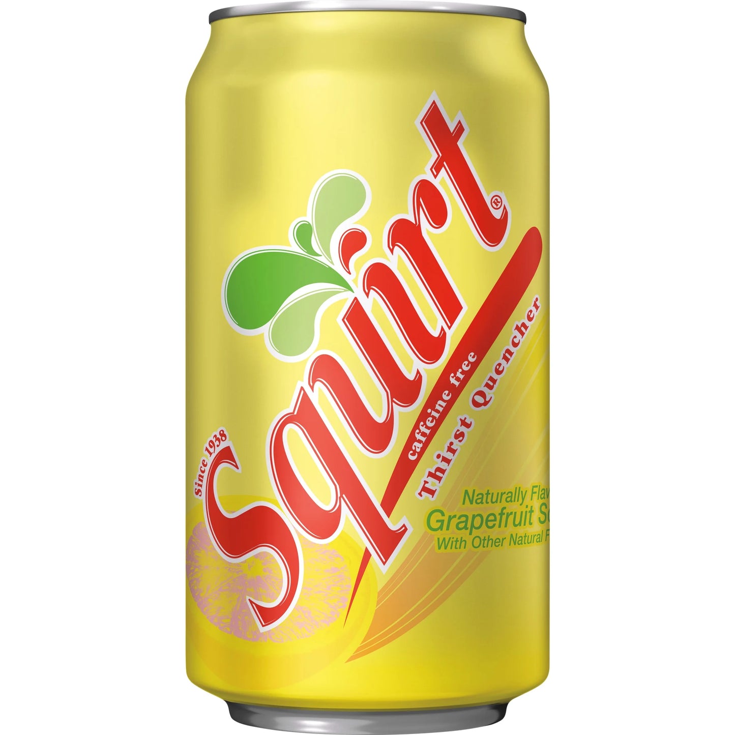 PR Caffeine Free Grapefruit Soda Pop, 12 Fl Oz, 12 Pack Cans