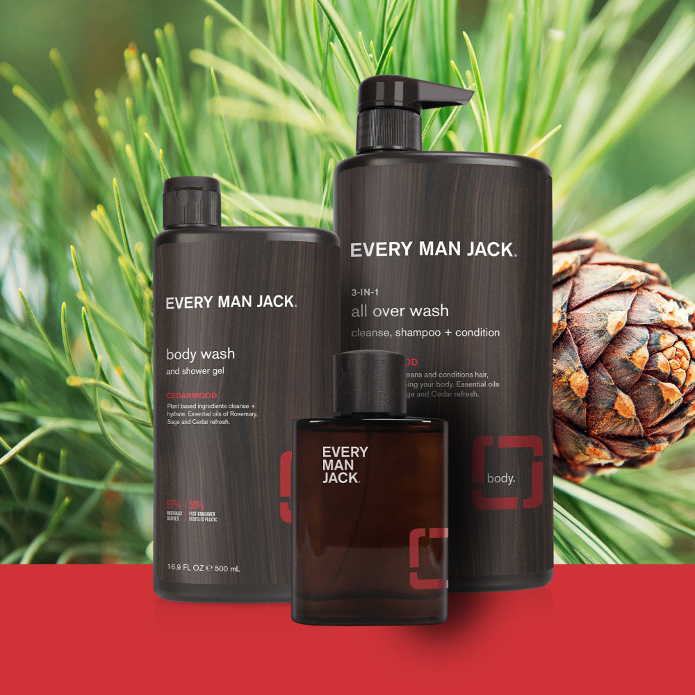 Every Man Jack Wash, Cedarwood (1x16.9 OZ)