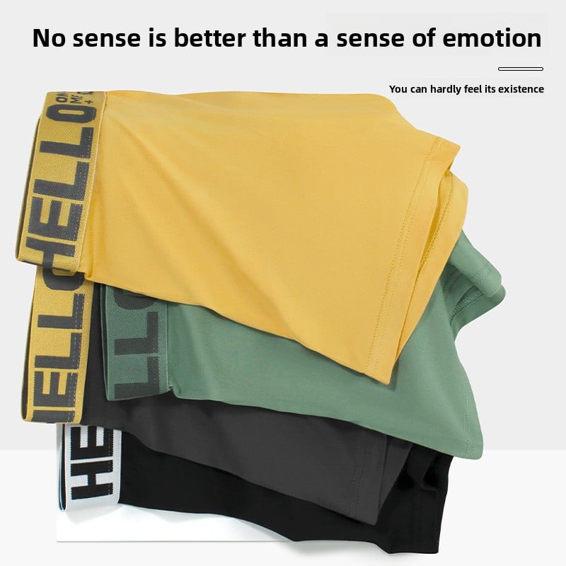 Hello men's boxer Briefs, premium breathable comfort