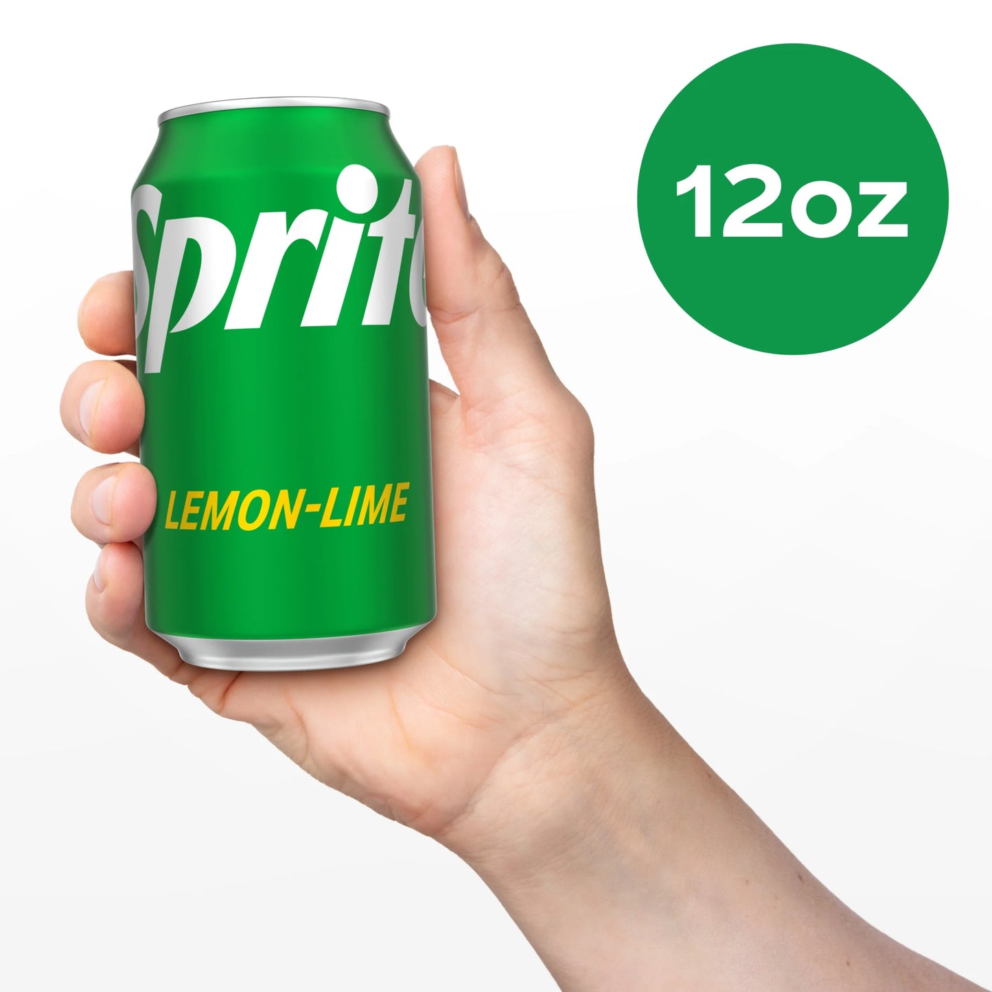 Lemon Lime Soda Pop, 12 Fl Oz, 12 Pack Cans