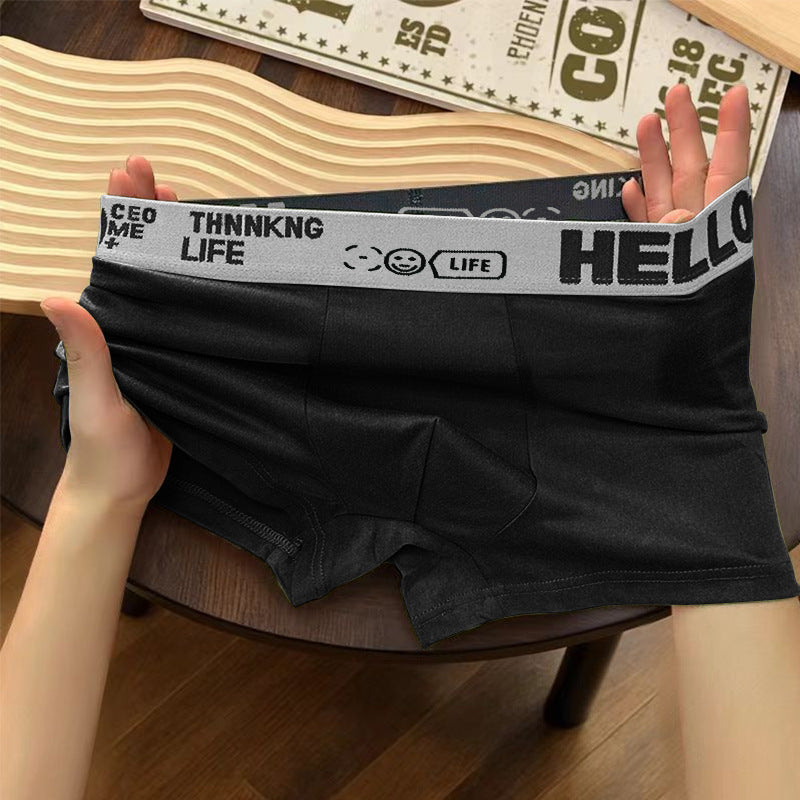 Hello men's boxer Briefs, premium breathable comfort