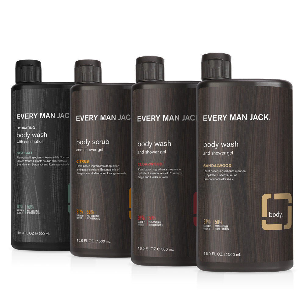 Every Man Jack Wash, Cedarwood (1x16.9 OZ)
