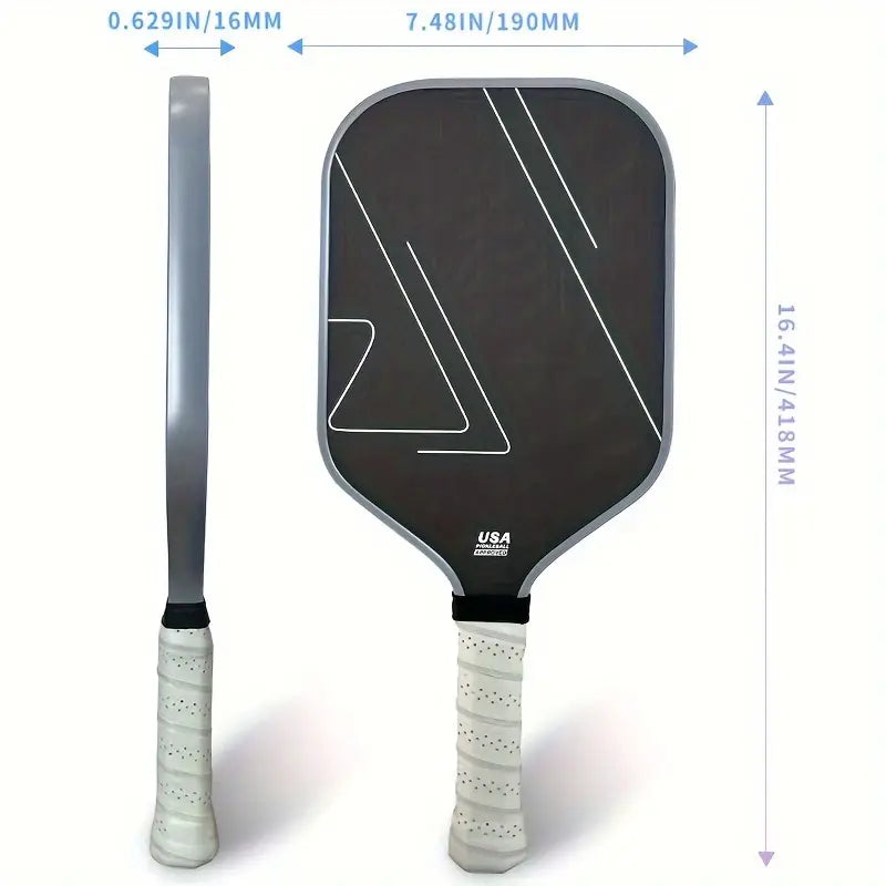 Momentra™ Ultra-Durable Carbon Fiber T700 Pickleball Paddle for Pro Performance