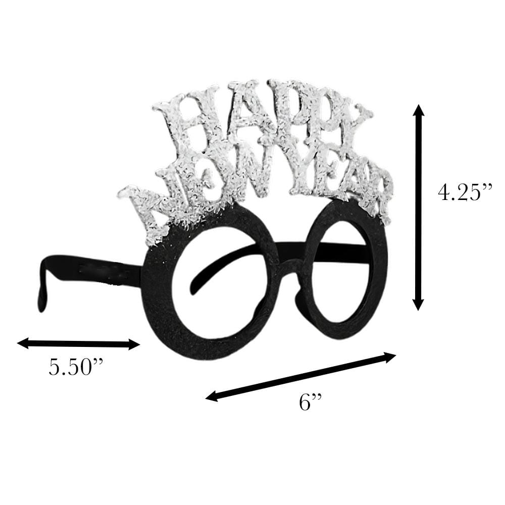 Unlit Happy New Year Party Sunglasses