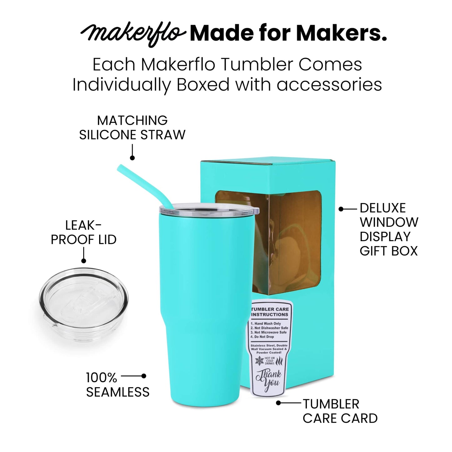 Powder Coated Tumbler 10 Pack-3