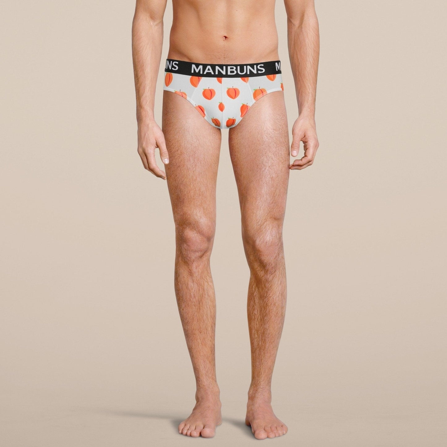 Men's Peach Brief Underwear-4