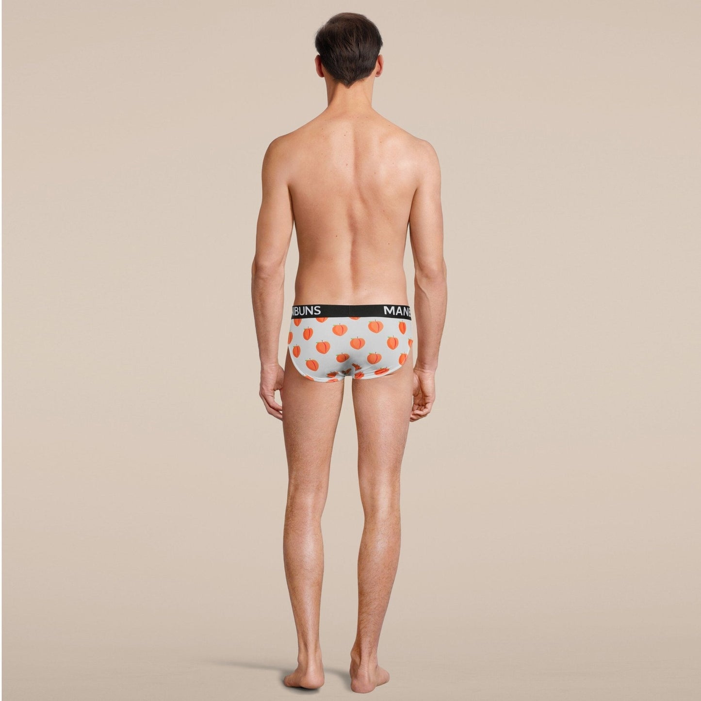 Men's Peach Brief Underwear-3