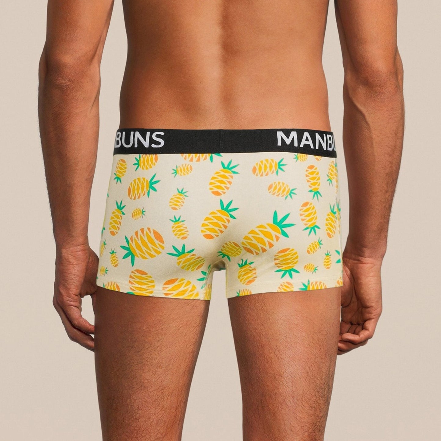 Men's Pineapple Boxer Trunk Underwear-2