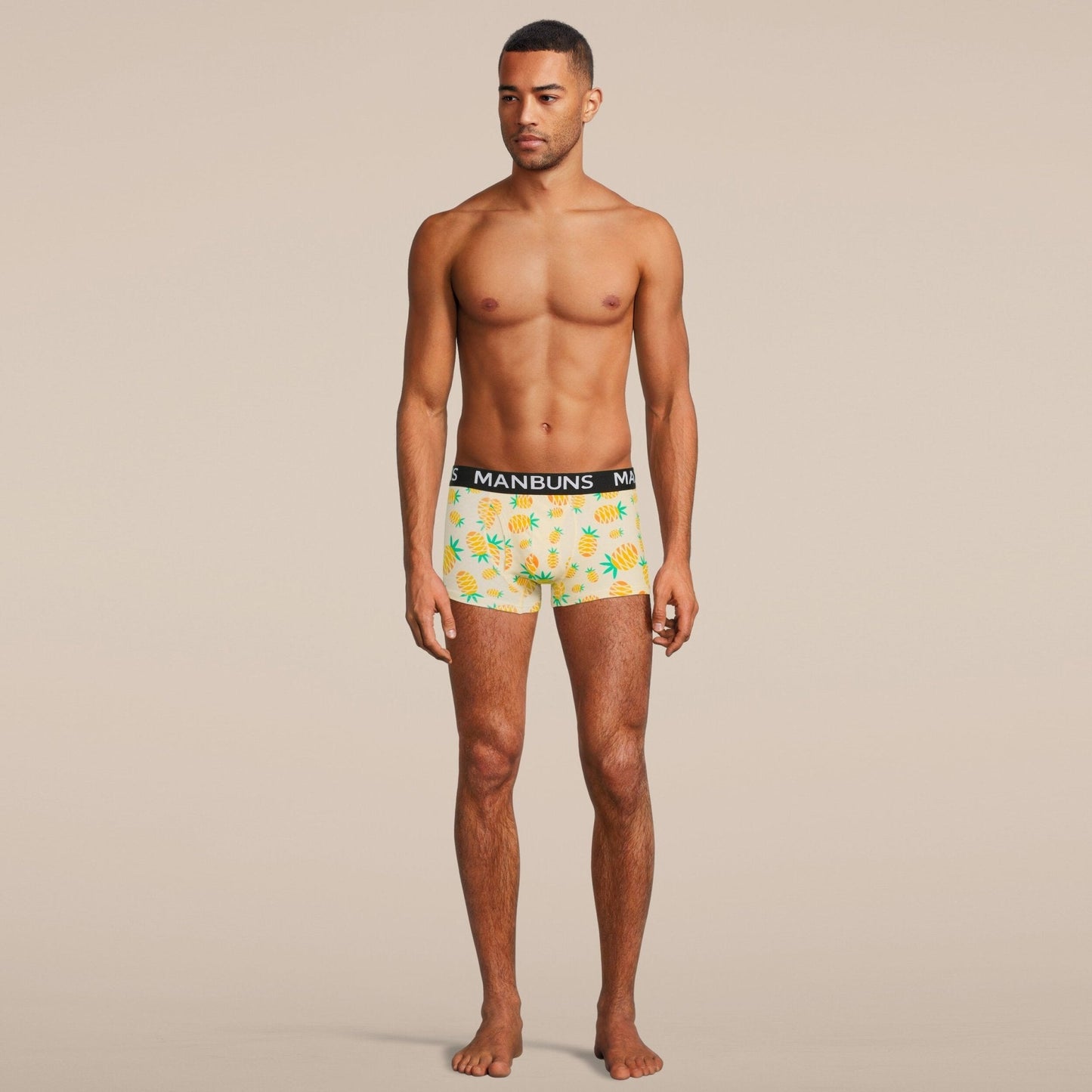Men's Pineapple Boxer Trunk Underwear-1