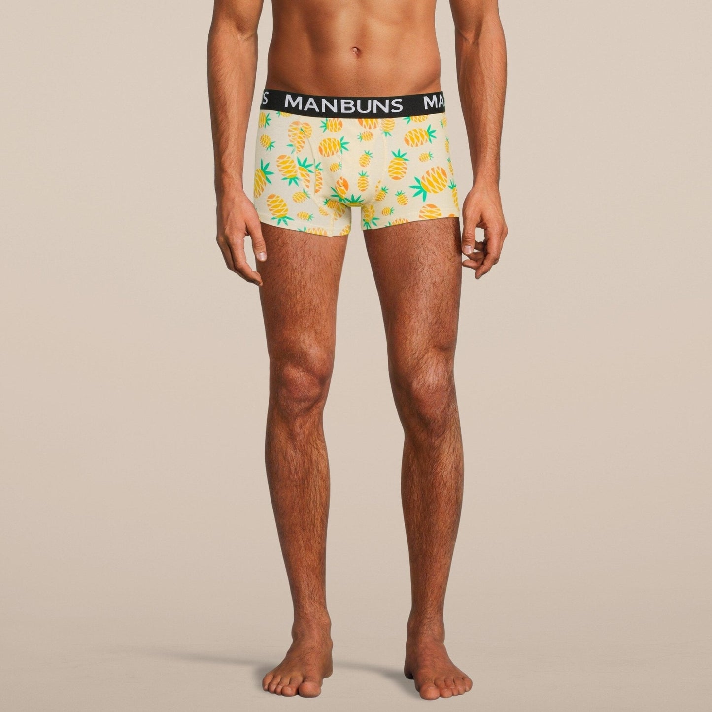 Men's Pineapple Boxer Trunk Underwear-4