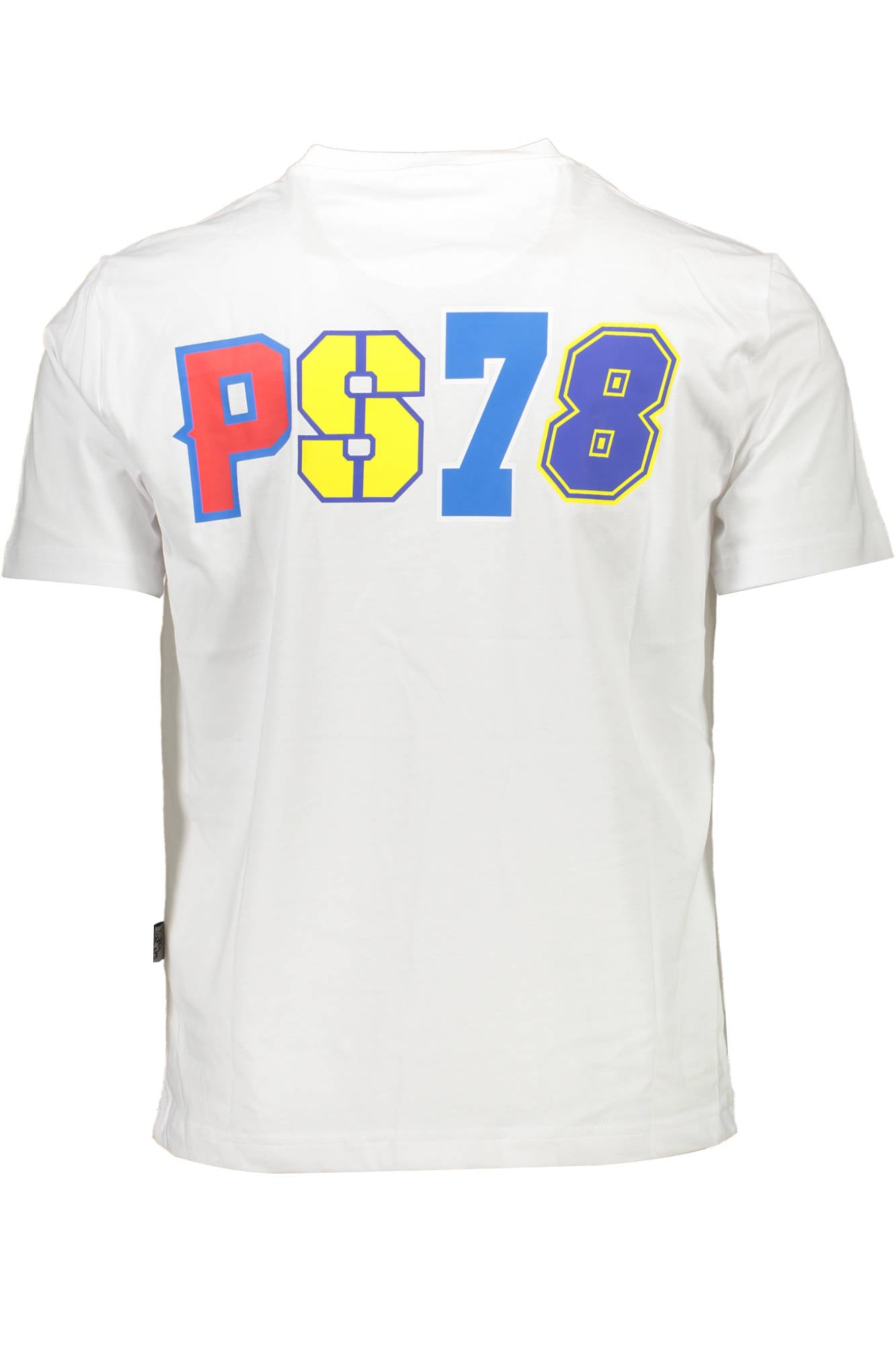 PLEIN SPORT WHITE MEN'S SHORT SLEEVE T-SHIRT-1