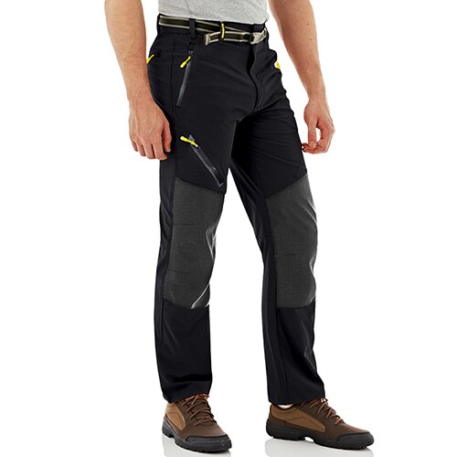 Summer Lightweight Quick Dry Trousers Men Rip-stop Multi-Pockets Tactical Military Trousers Elastic Straight Hike Pants-1