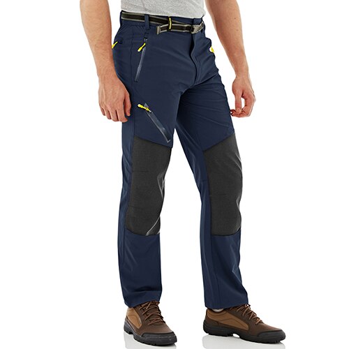 Summer Lightweight Quick Dry Trousers Men Rip-stop Multi-Pockets Tactical Military Trousers Elastic Straight Hike Pants-6