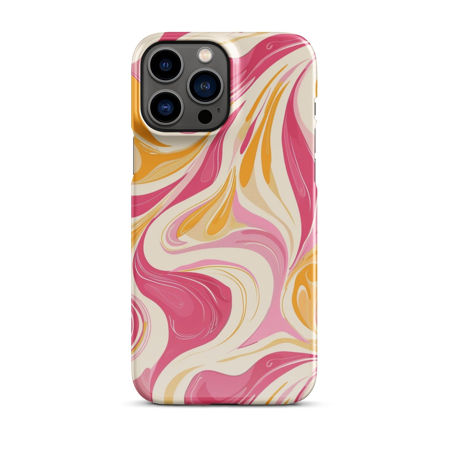 Yellow & Pink Phone Phone case for iPhone-20