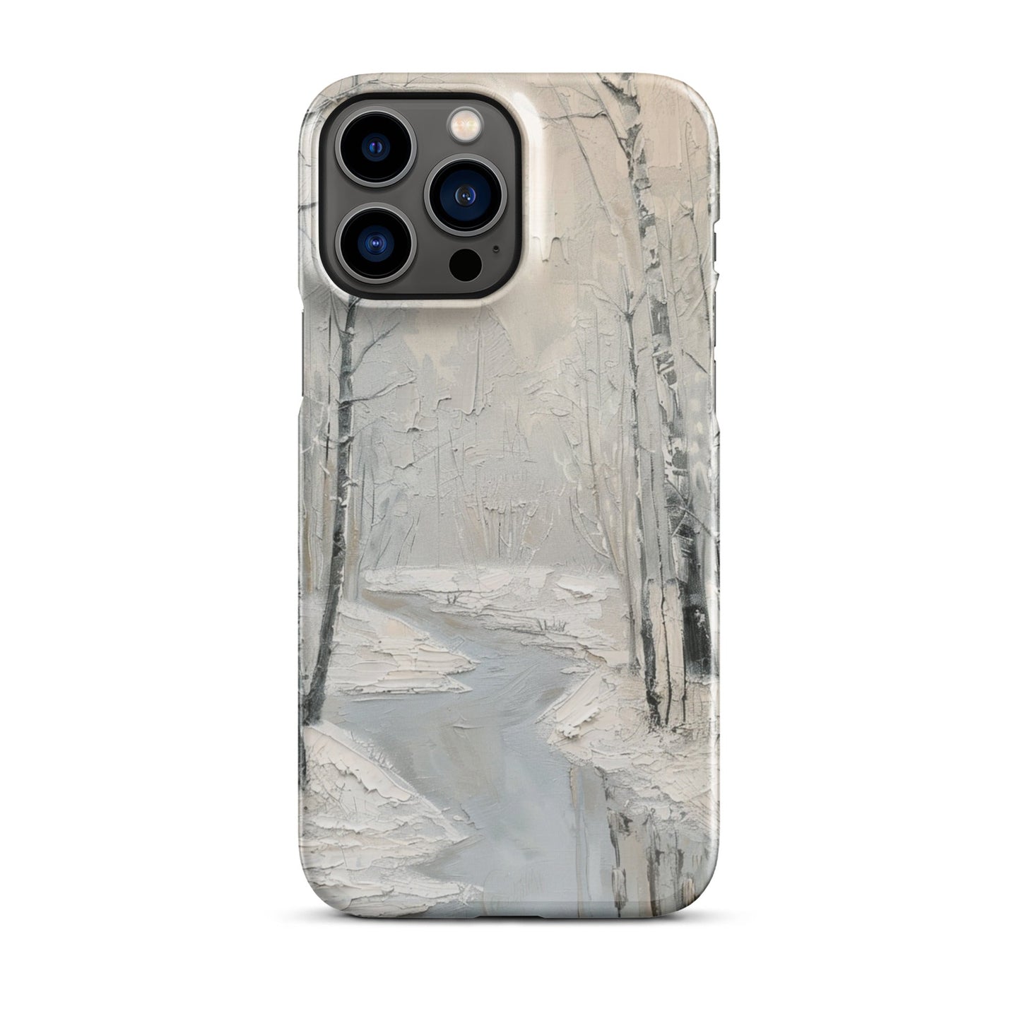 Winter Snow Phone Phone case for iPhone-21