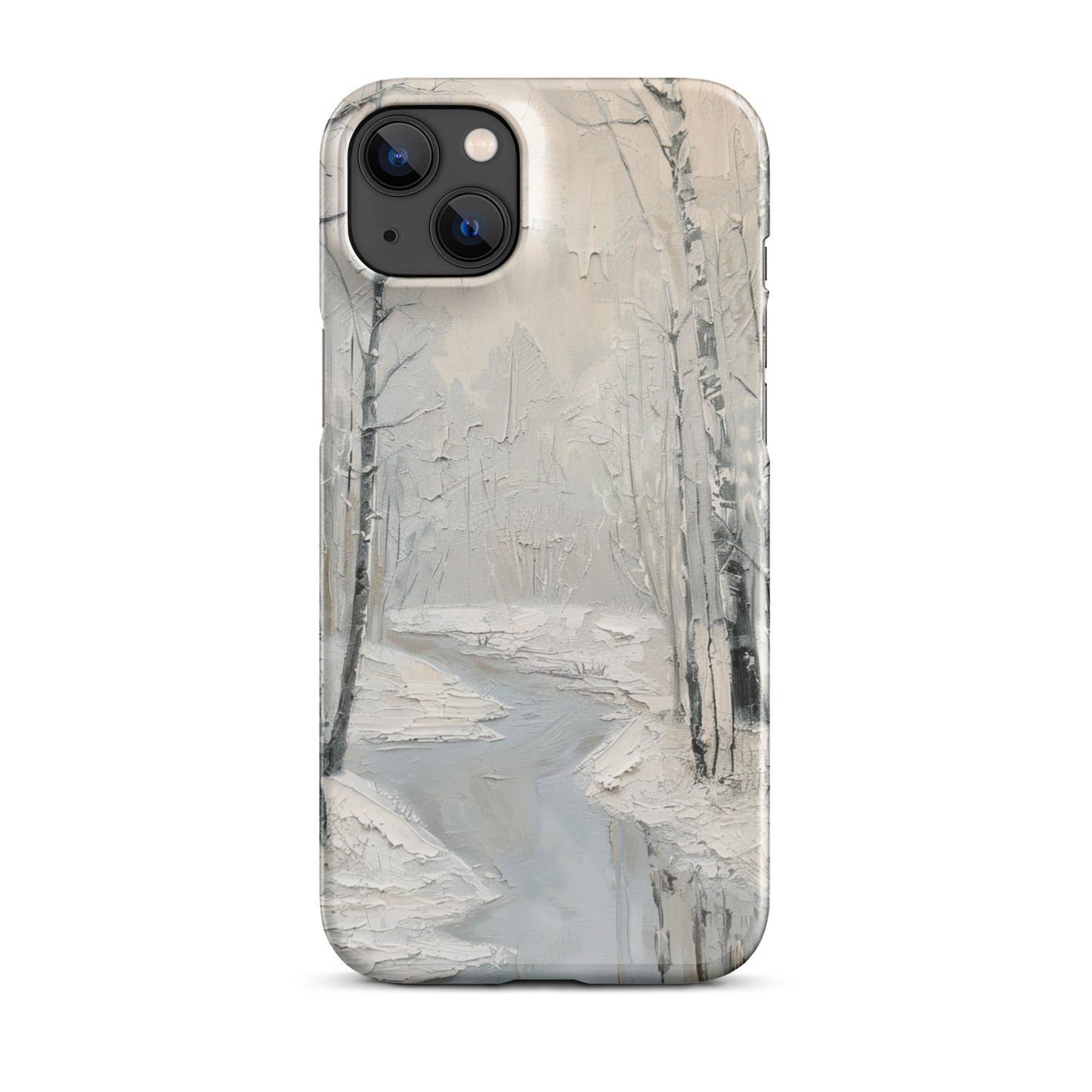 Winter Snow Phone Phone case for iPhone-25