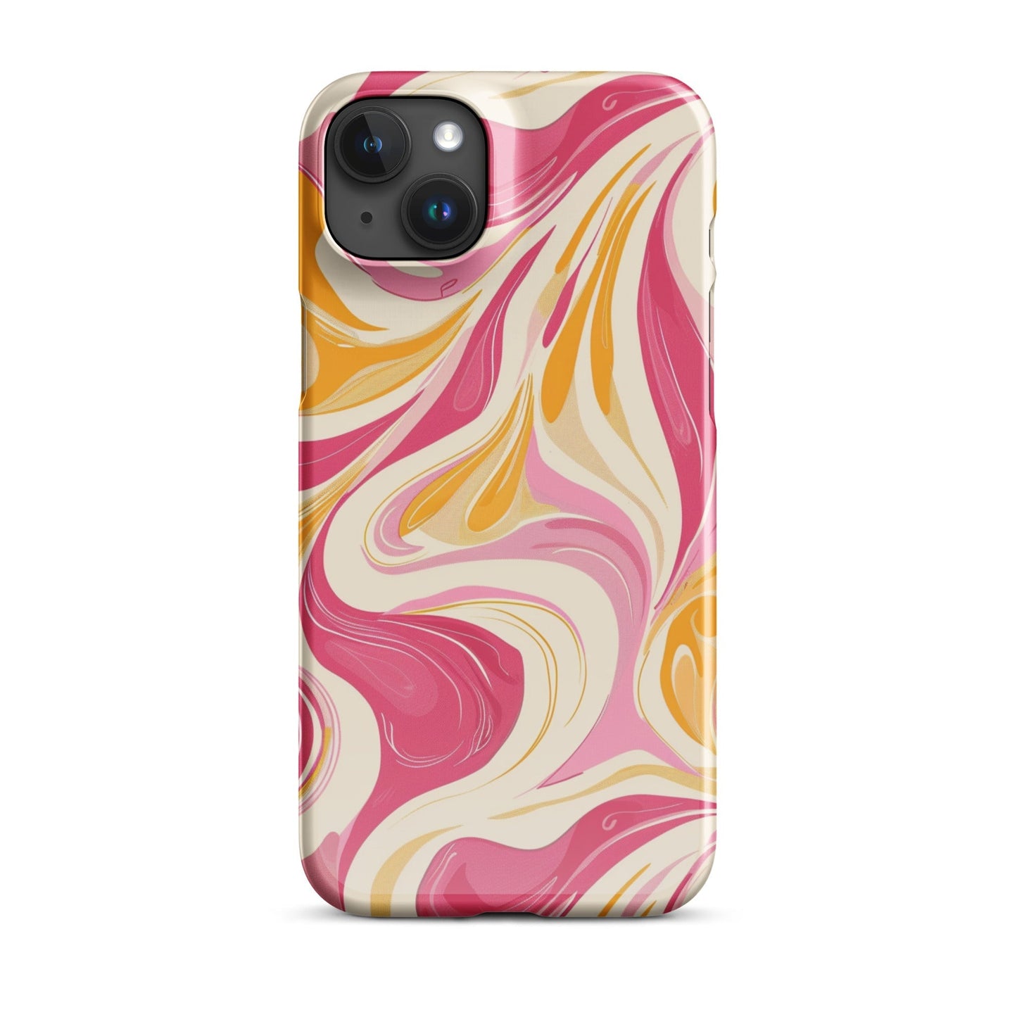Yellow & Pink Phone Phone case for iPhone-32