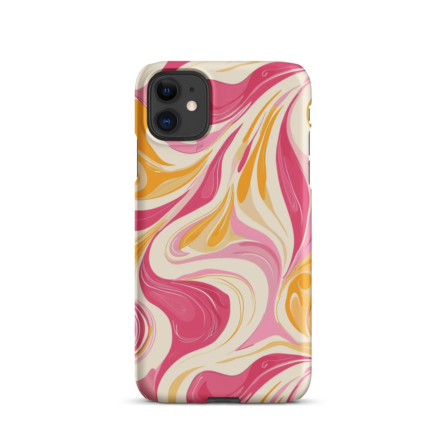 Yellow & Pink Phone Phone case for iPhone-1