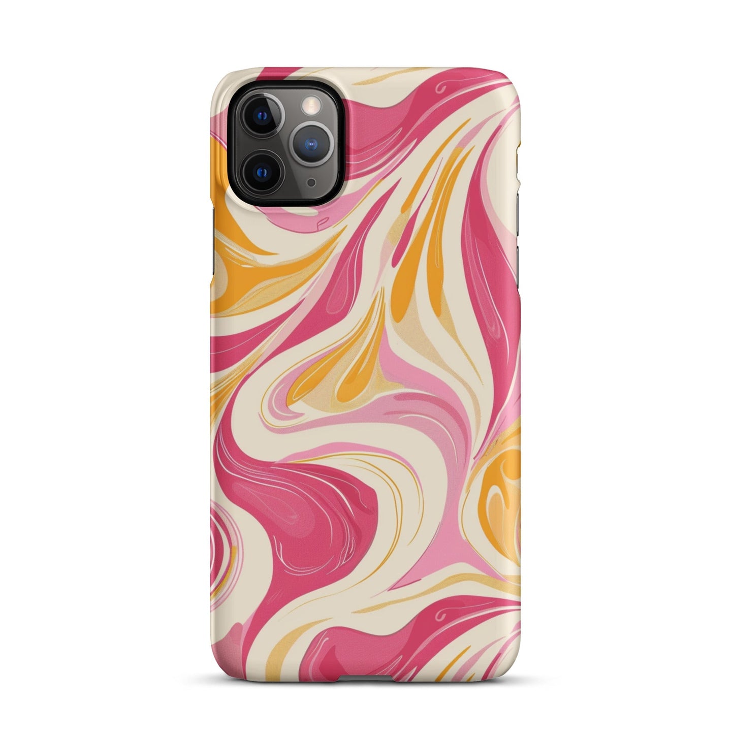 Yellow & Pink Phone Phone case for iPhone-5