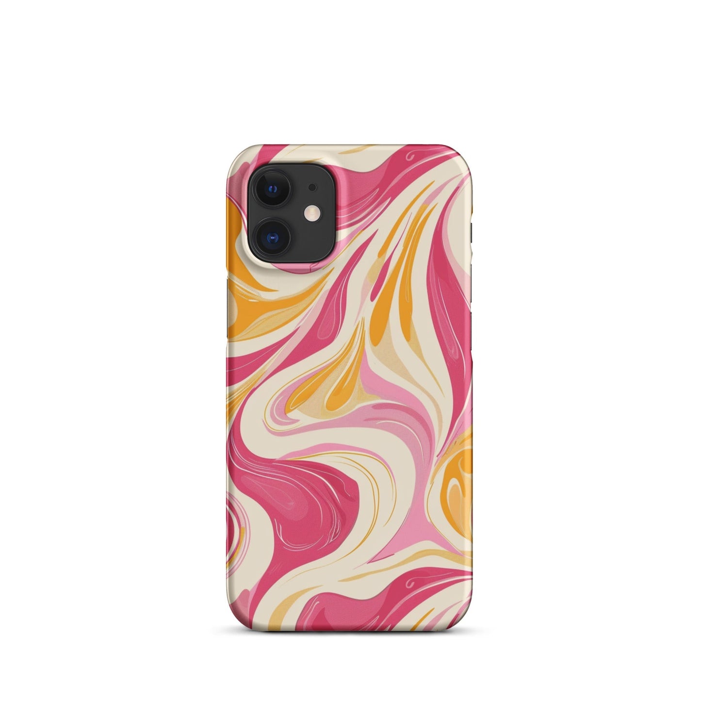 Yellow & Pink Phone Phone case for iPhone-7