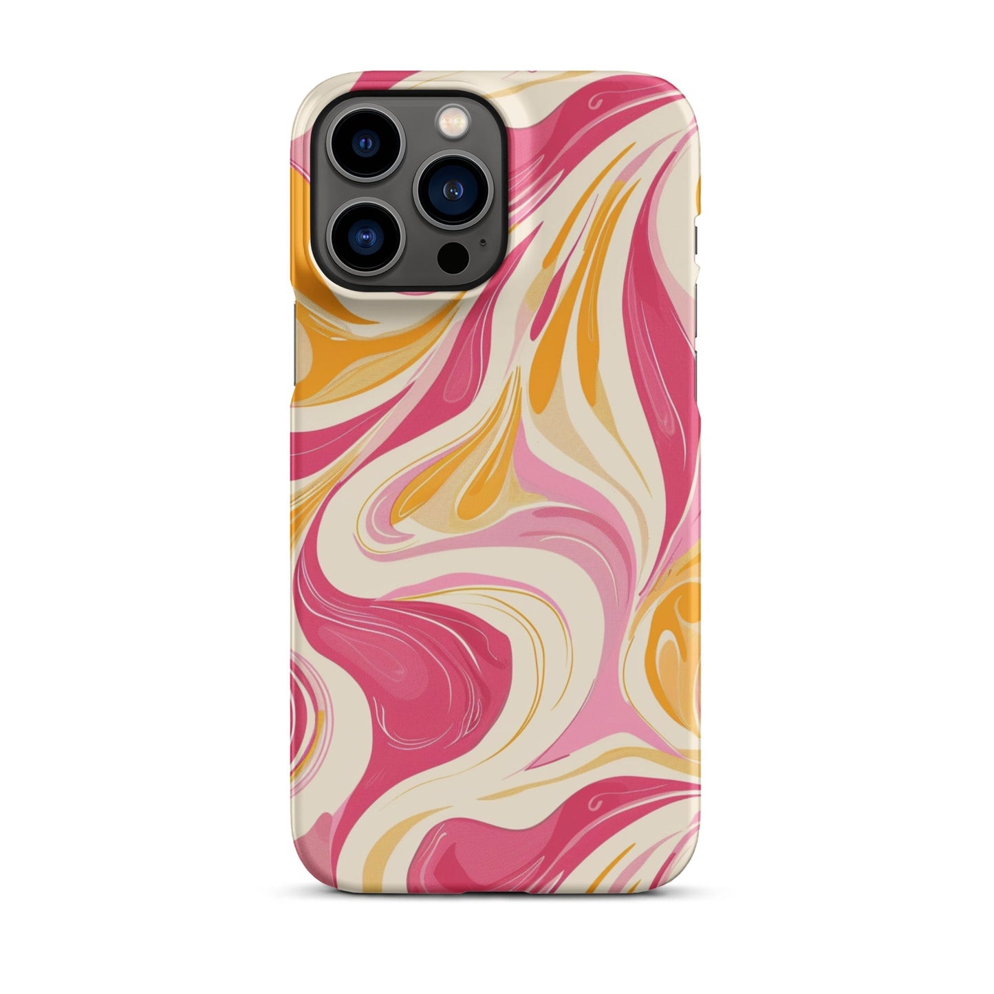 Yellow & Pink Phone Phone case for iPhone-21