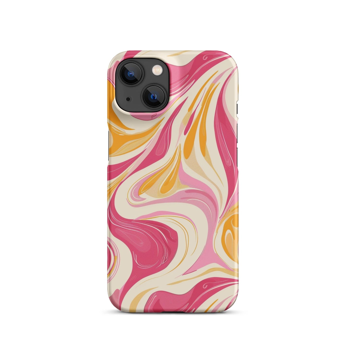 Yellow & Pink Phone Phone case for iPhone-23