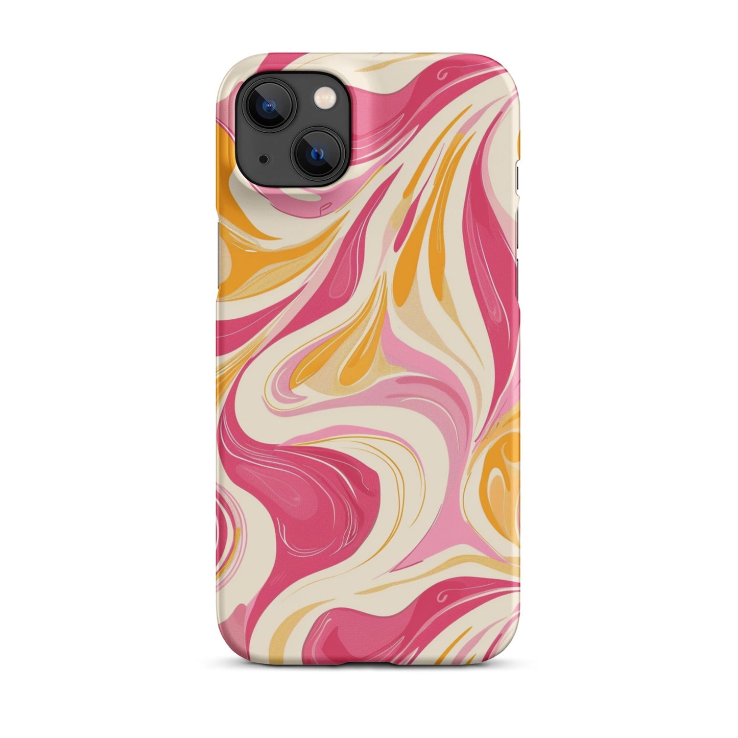 Yellow & Pink Phone Phone case for iPhone-25