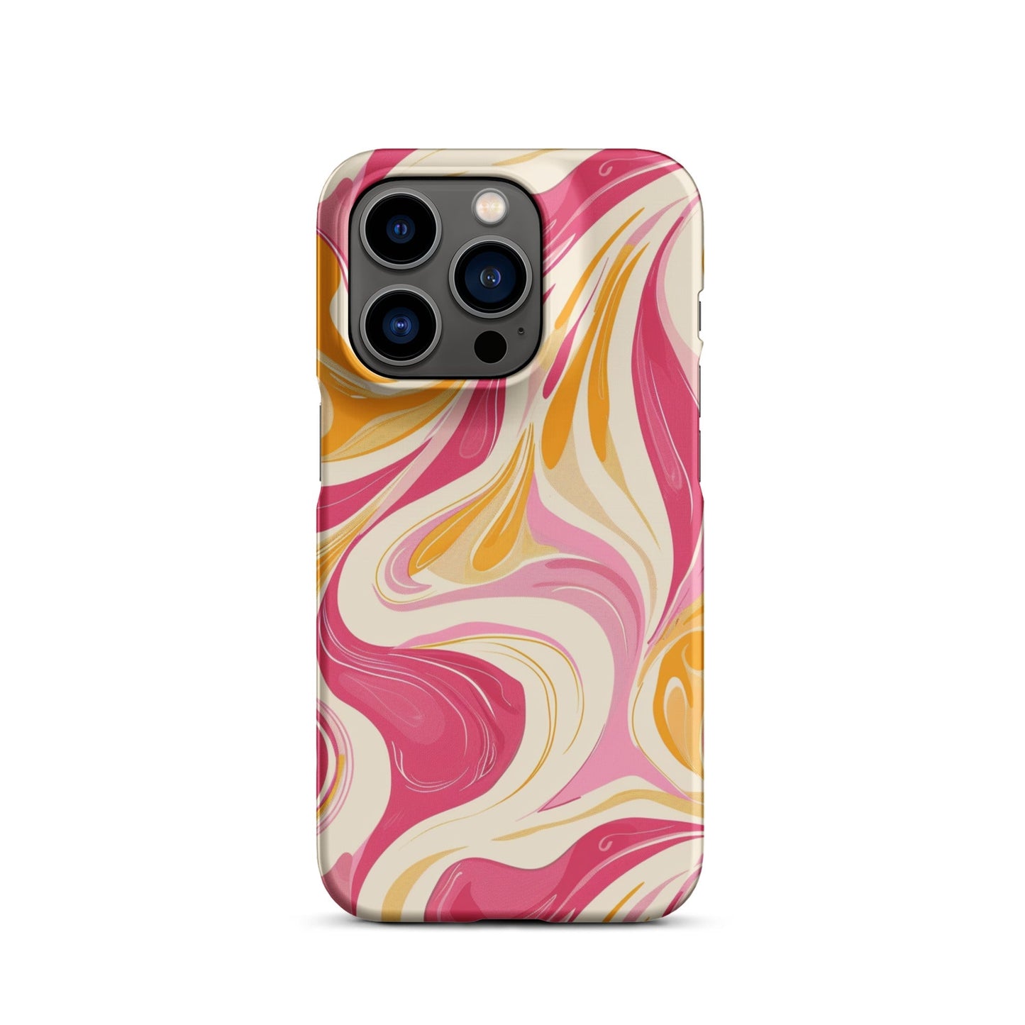 Yellow & Pink Phone Phone case for iPhone-27