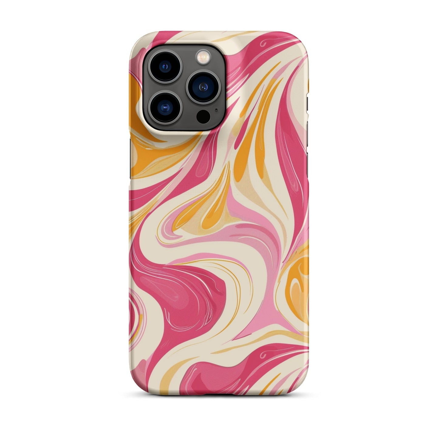 Yellow & Pink Phone Phone case for iPhone-29