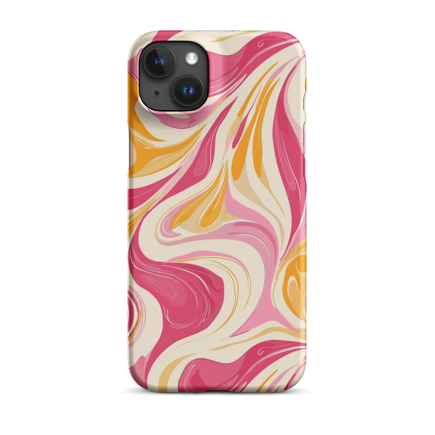 Yellow & Pink Phone Phone case for iPhone-33