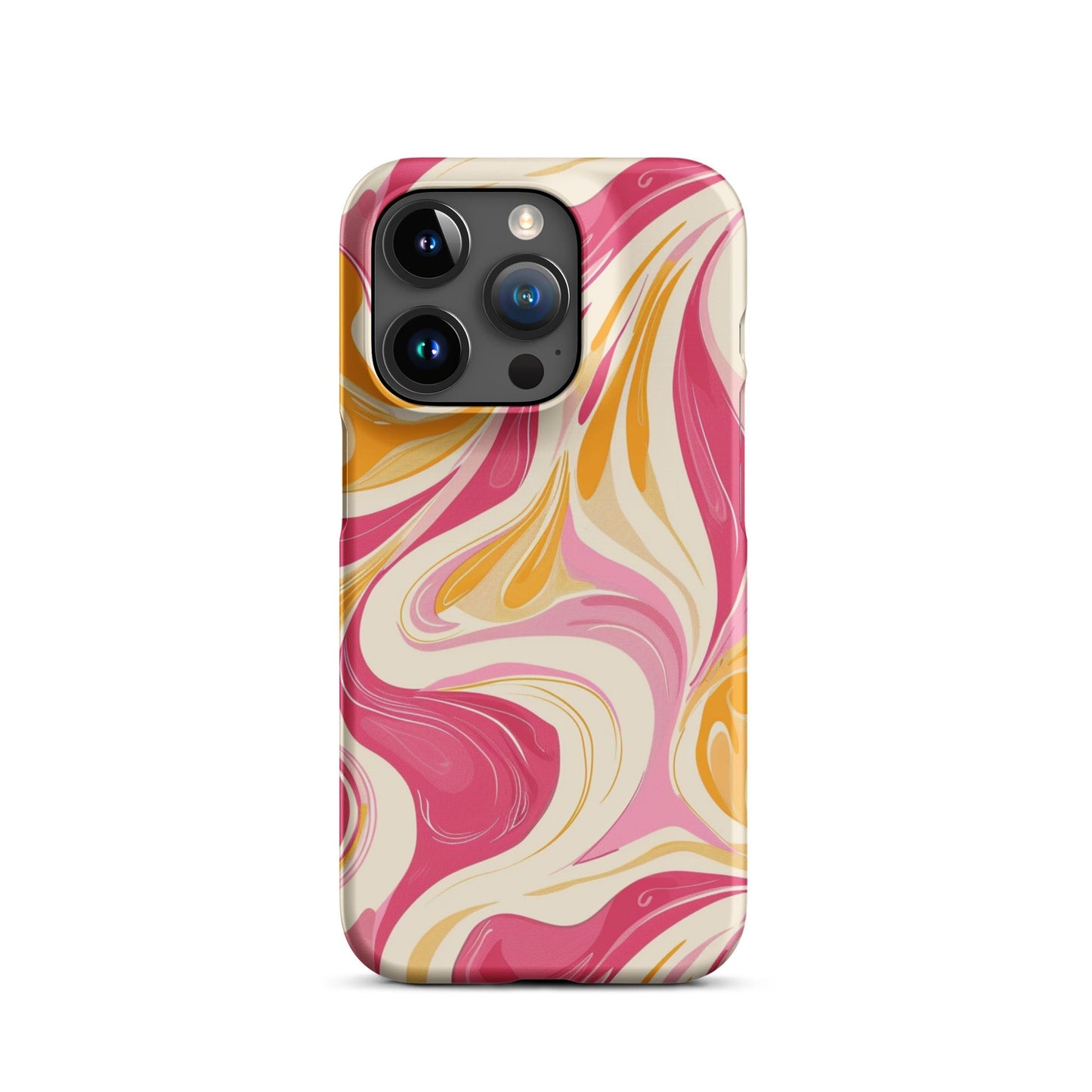 Yellow & Pink Phone Phone case for iPhone-35