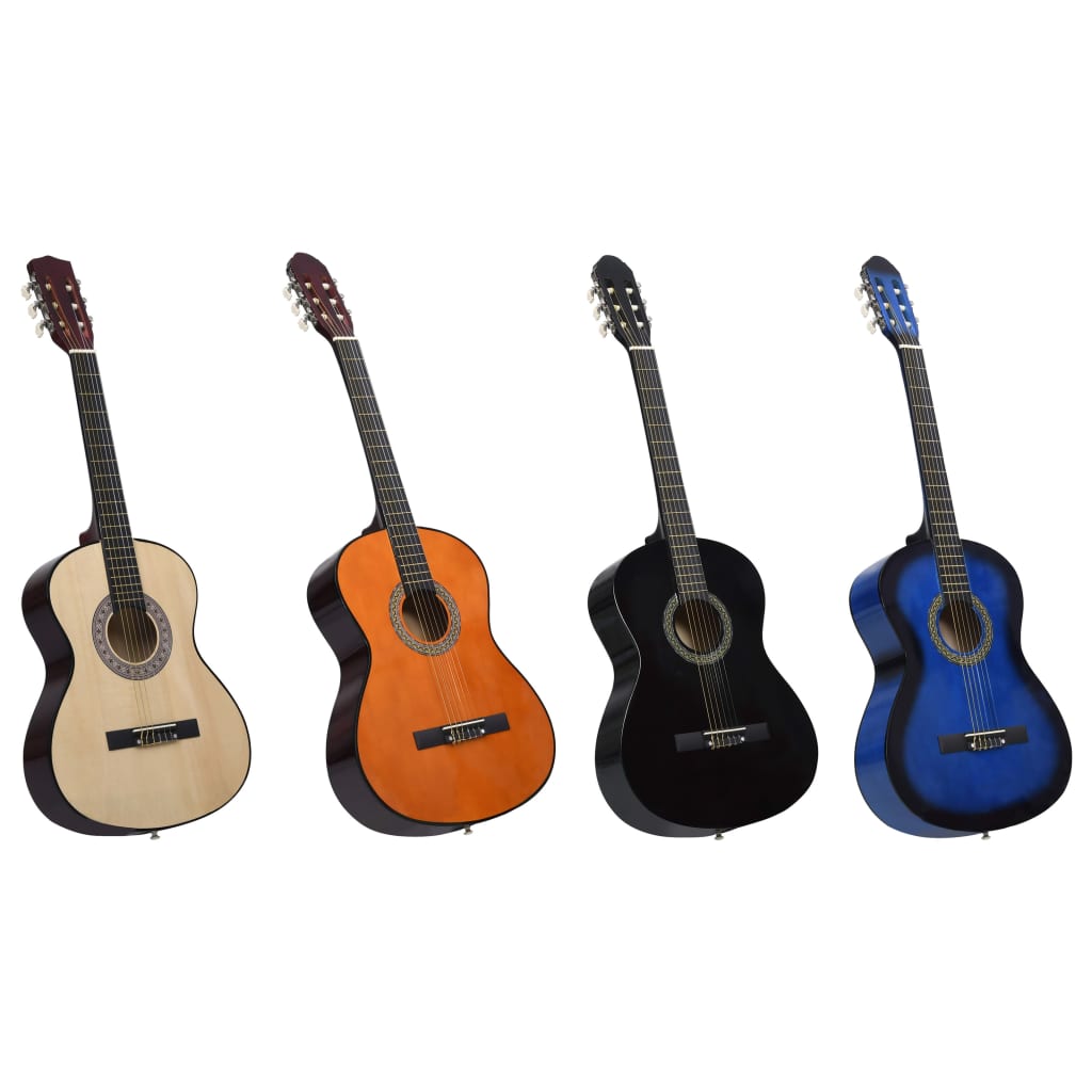 vidaXL Guitar Classical Guitar Acoustic Guitar for Beginner Train 4/4 Basswood