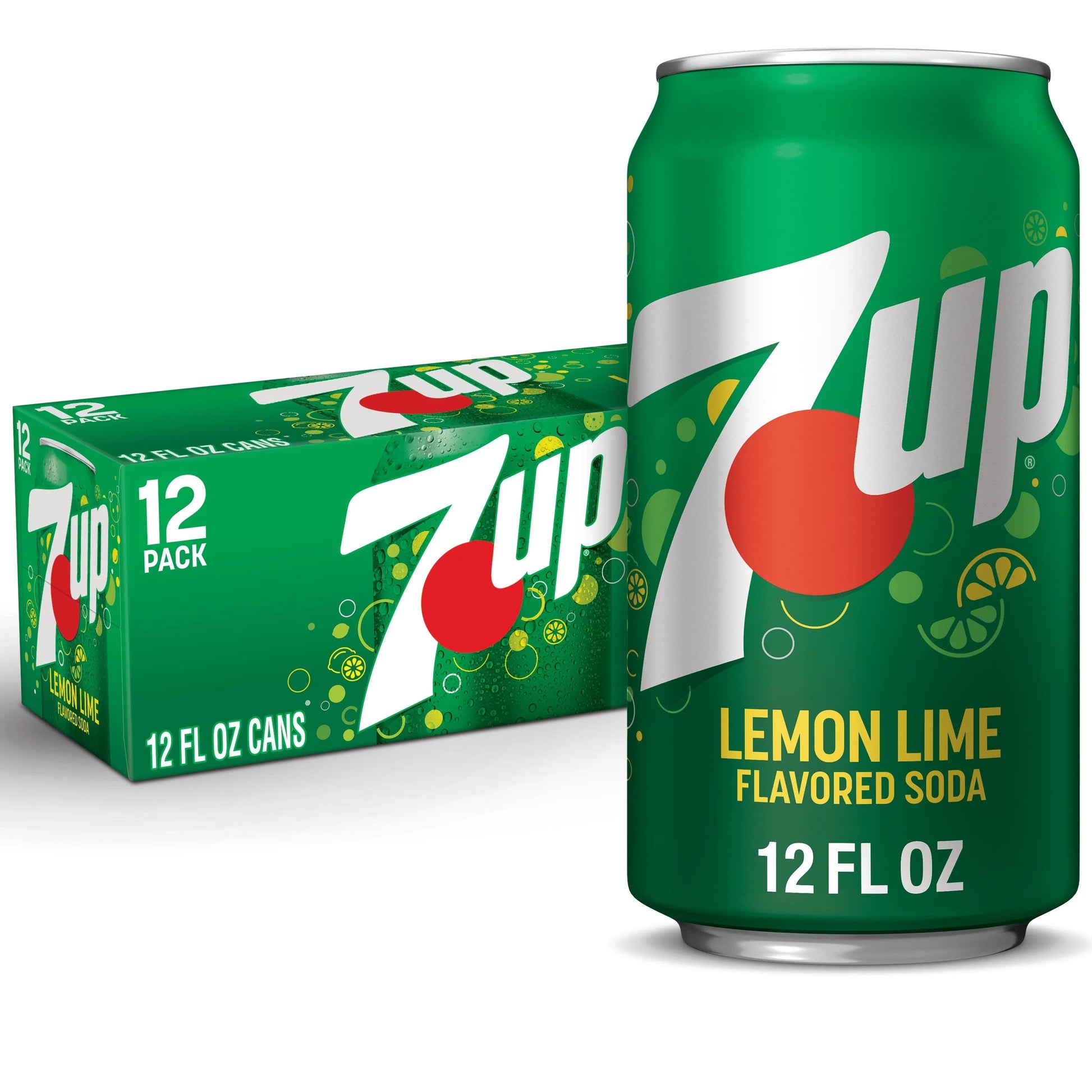 Lemon Lime Soda, 12 Fl Oz Cans, 12 Pack, Allergens Not Contained