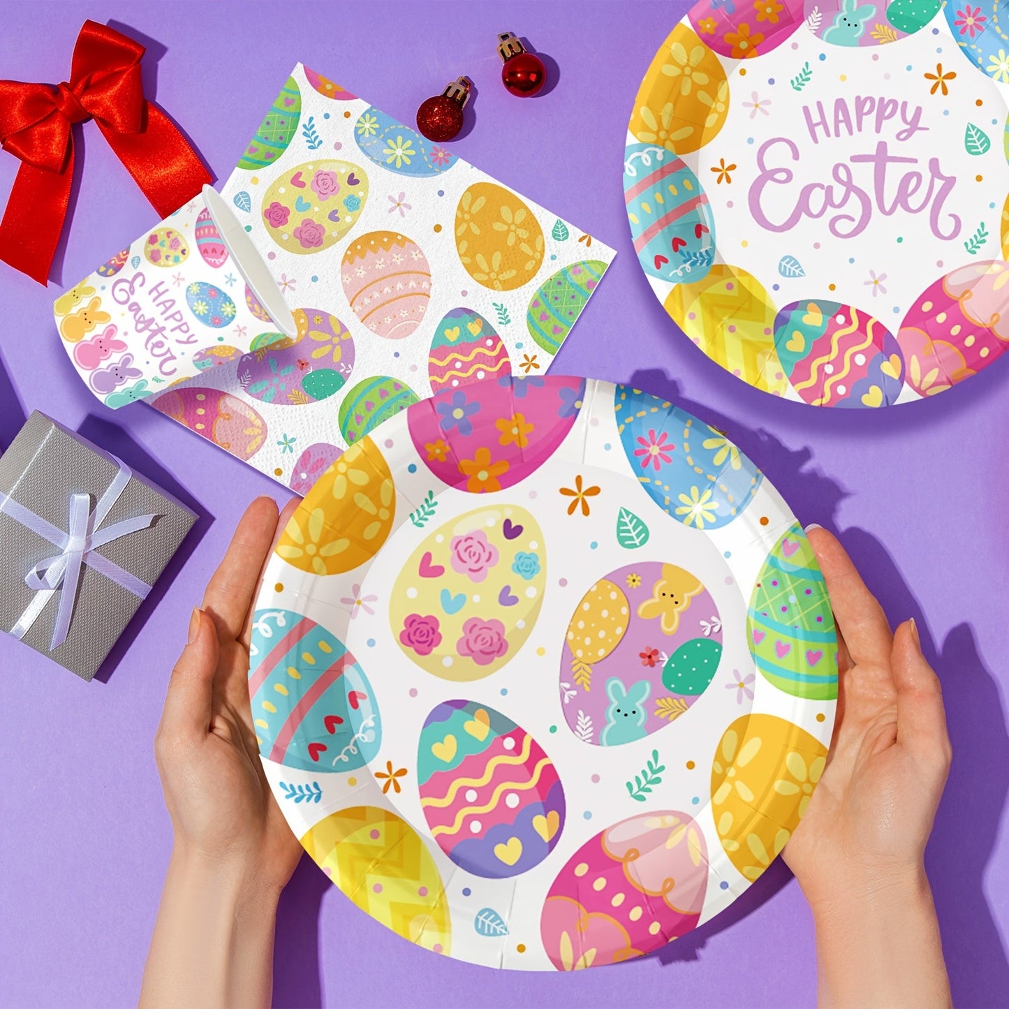 Everyday Festive™ 140pcs Easter Party Supplies Set for 20 Guests