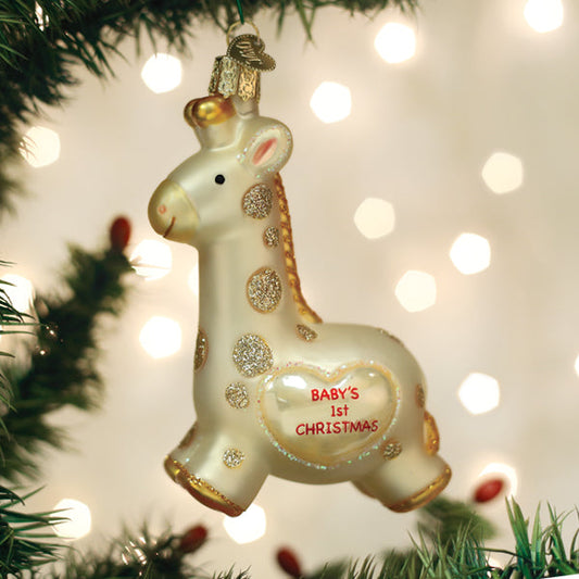 Everyday Festive™ Baby's First Christmas Giraffe Ornament