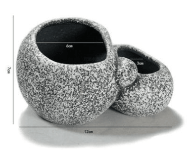Multihole Ceramic Stone Hydroponic Pots: A Versatile Haven For Cichlids And Fish Breeding