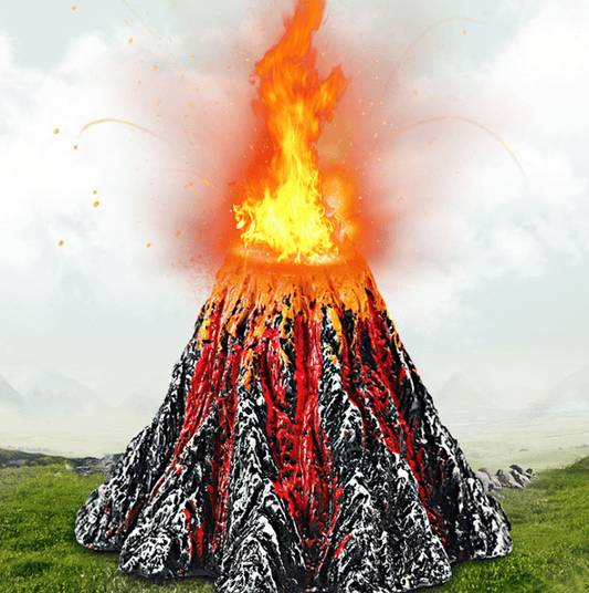 Magma Magic Resin Volcano For Aquariums