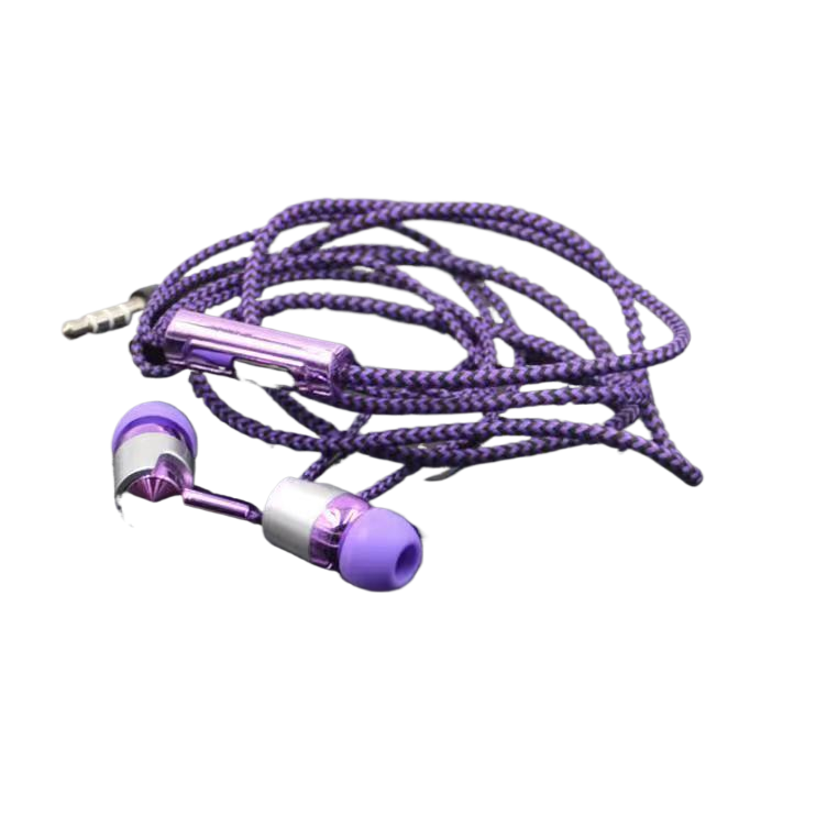 Durable braided wiring karaoke with microphone earphones