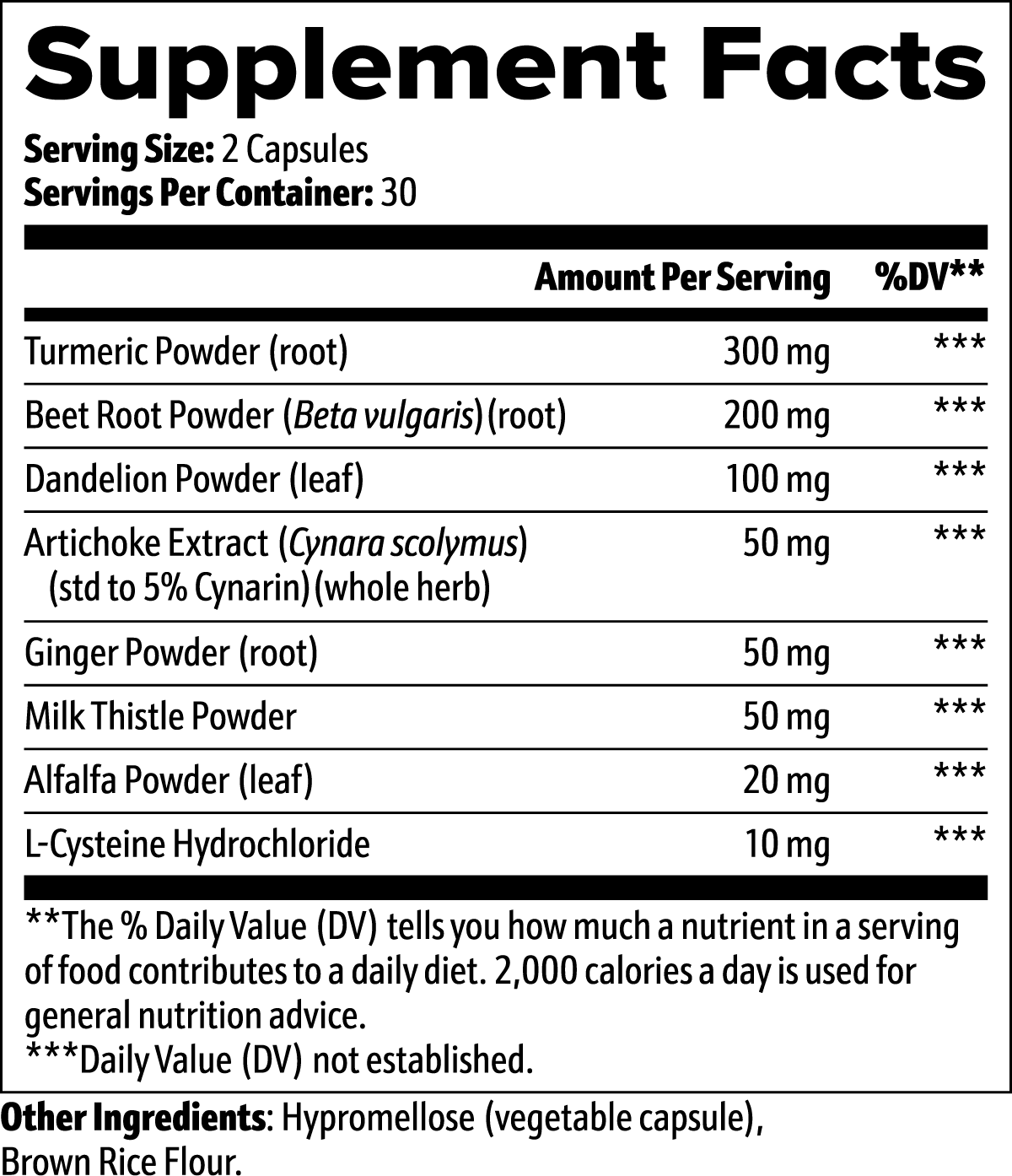 Ripkitty Liver Support 60 Capsules