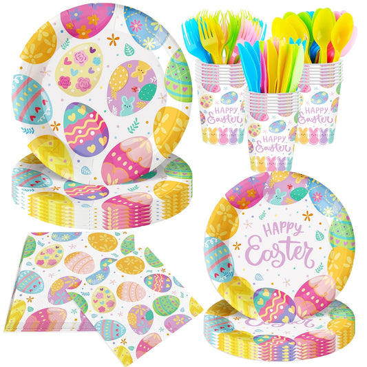 Everyday Festive™ 140pcs Easter Party Supplies Set for 20 Guests