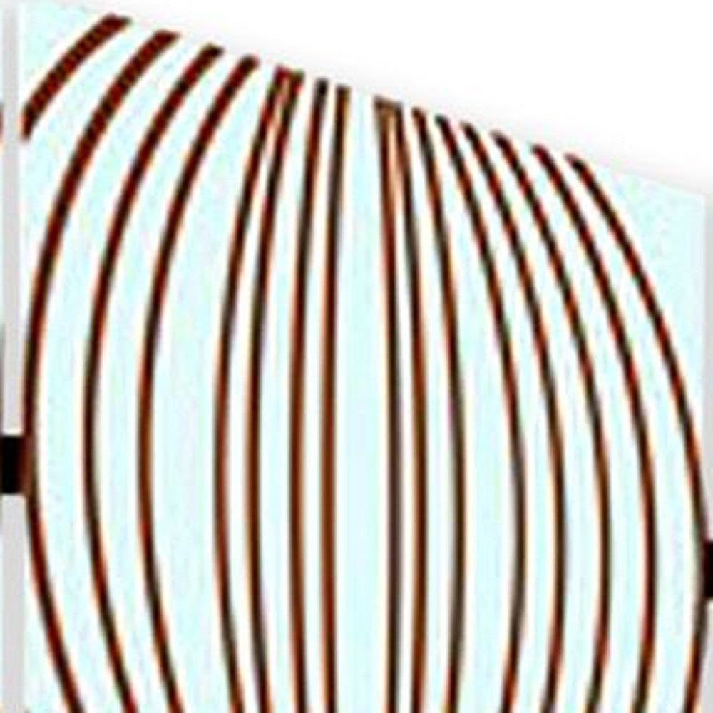 48 X 72 Multi Color Wood Canvas Sphere  Screen-2