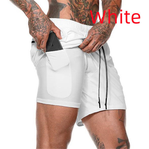 Men's Compression Shorts with Pockets