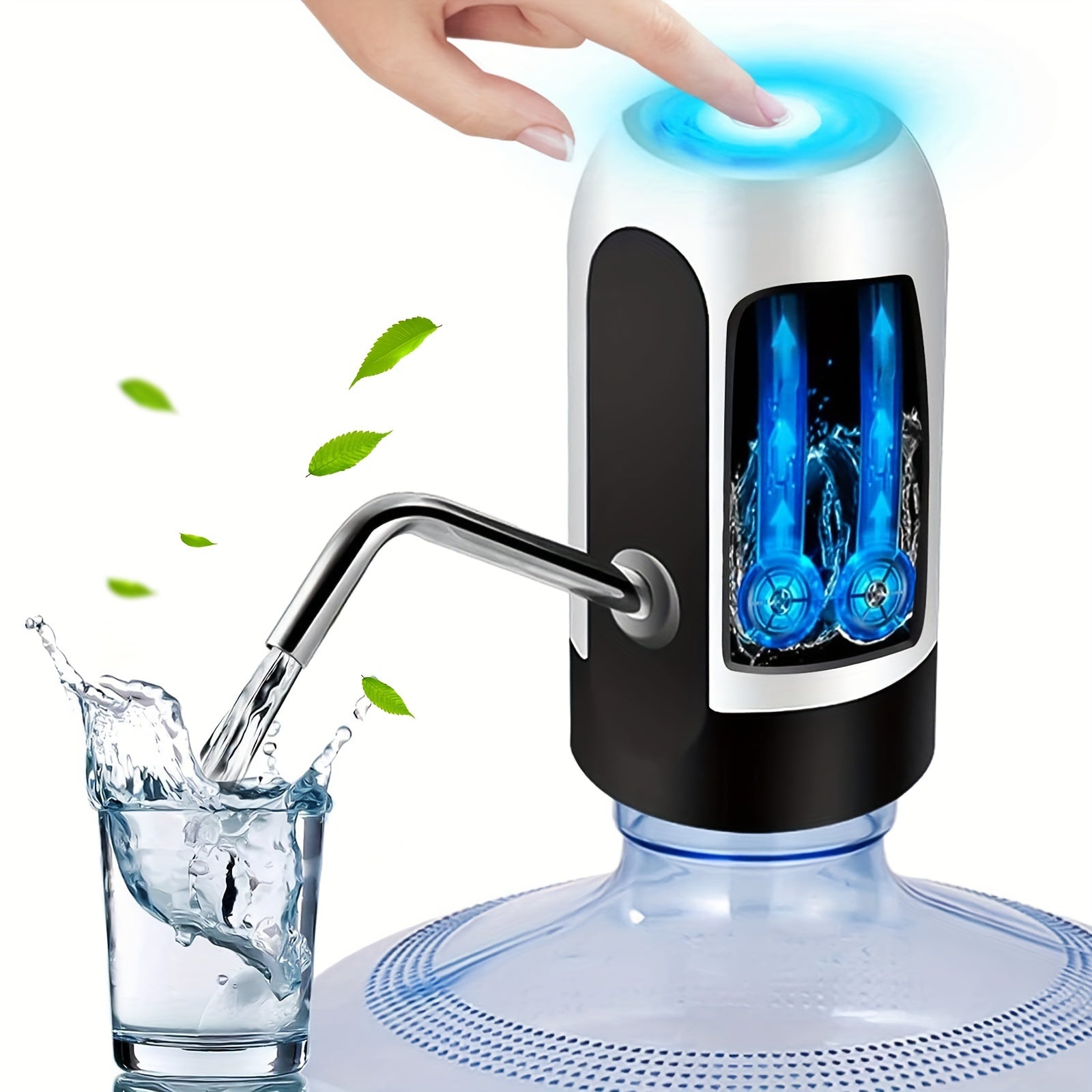 USB Rechargeable Electric Water Bottle Pump-0