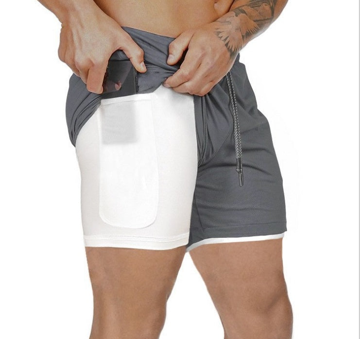 Men's Compression Shorts with Pockets