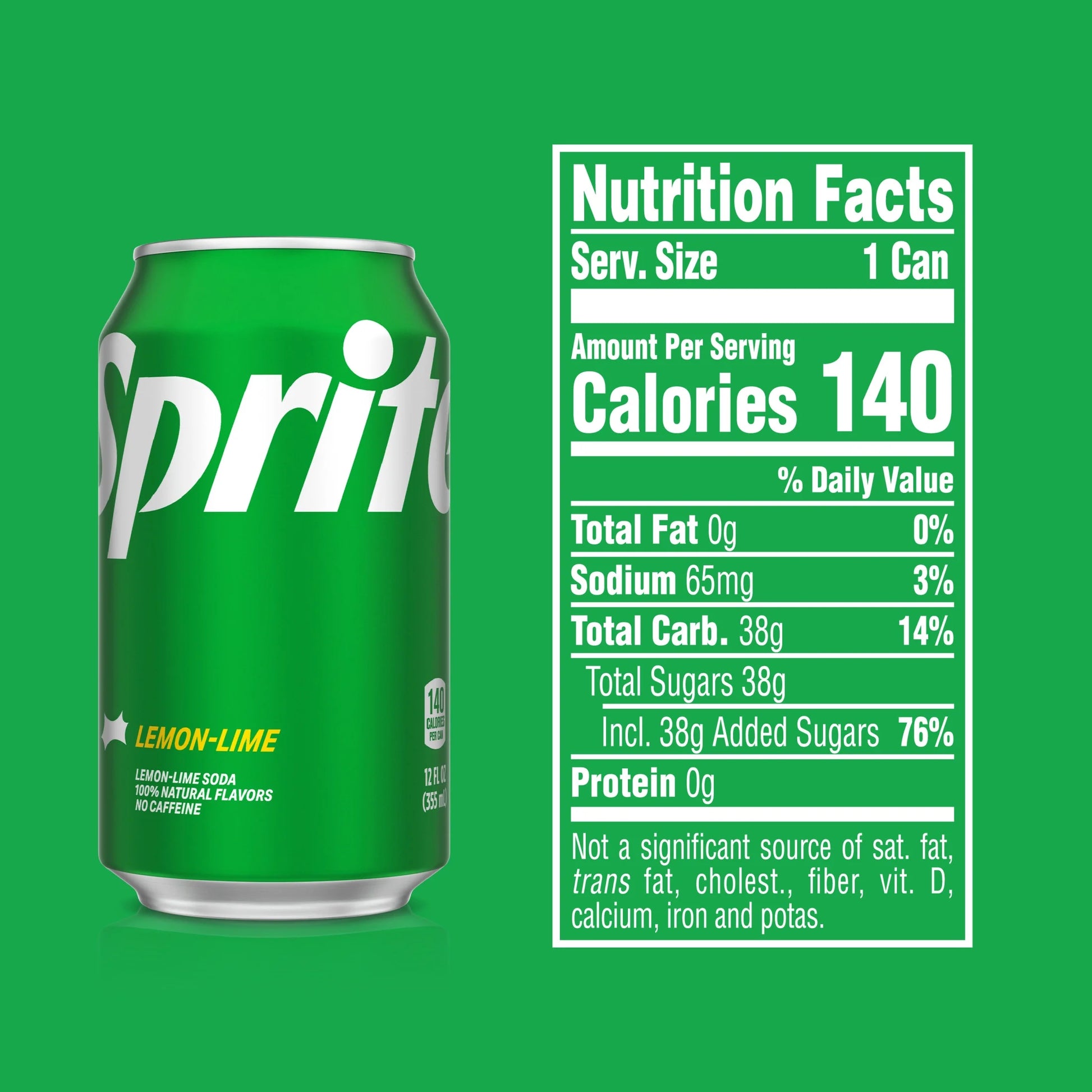 Lemon Lime Soda Pop, 12 Fl Oz, 12 Pack Cans