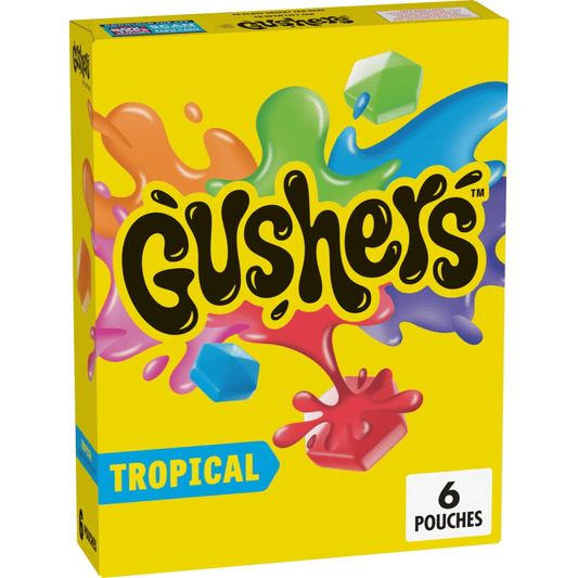 6 Pack Fruit Gushers - Tropical Flavor | Walmart image 0