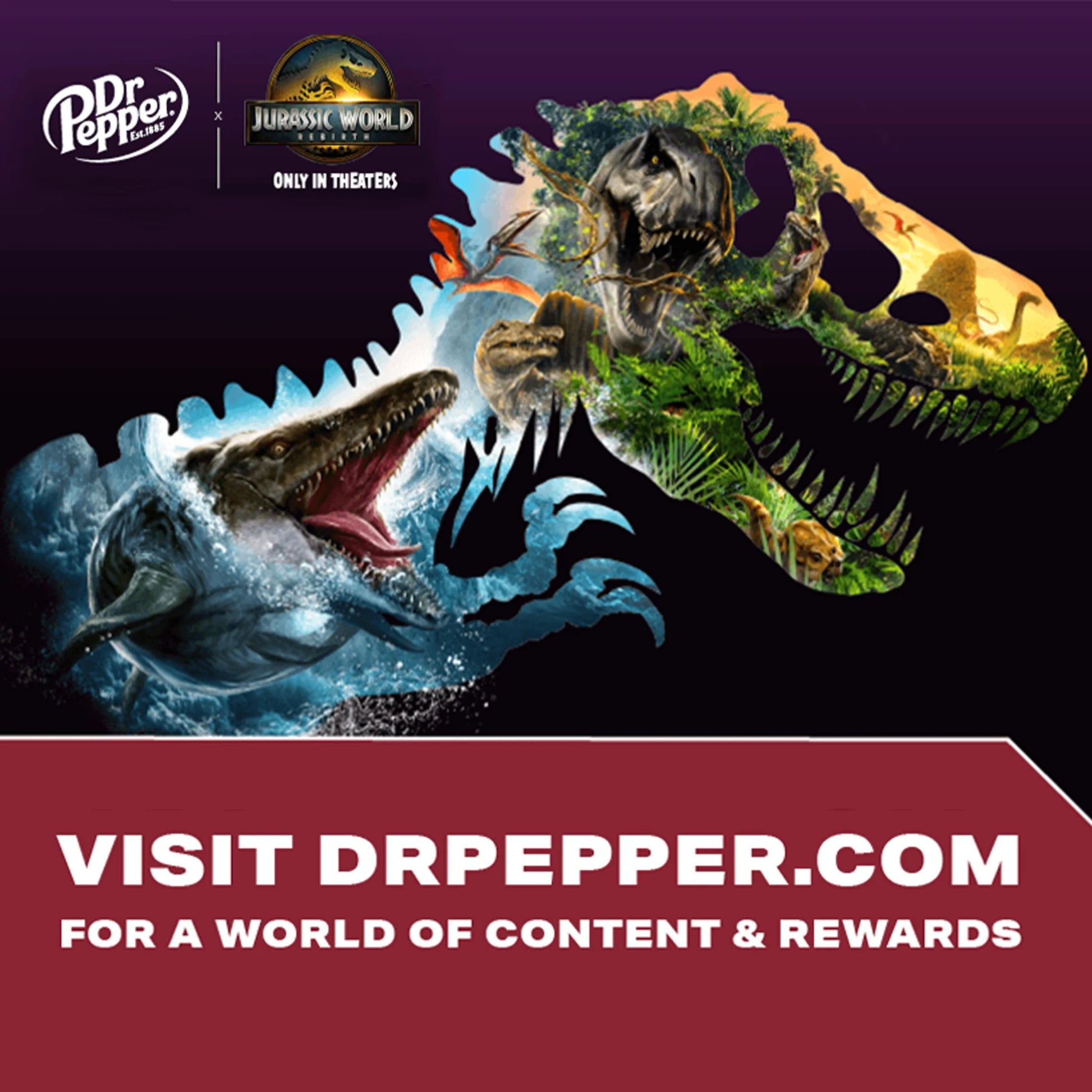 Dr Pepper Blackberry Soda Pop, 12 Fl Oz, 12 Pack Cans, Jurassic World Rebirth Limited Edition