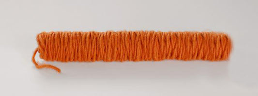 WOOL YARN ORANGE. 5MM*7M-0