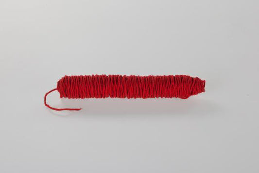 WOOL YARN S.RED 5MM*7M-0